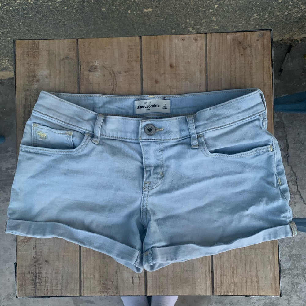 Jean Shorts Low Waist Abercrombie
